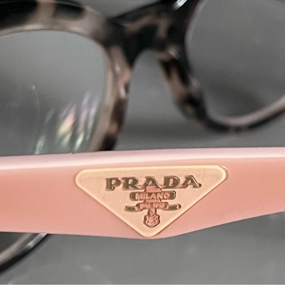 Prada Tortoise Butterfly Eyeglass Frames - Italy - Picture 14 of 14